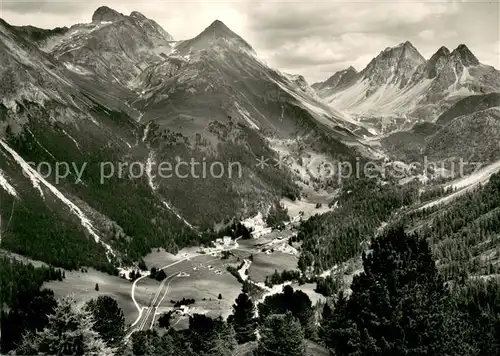 AK / Ansichtskarte Preda mit Albulapass Preda