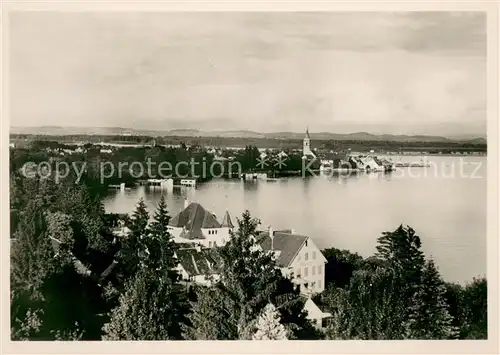 AK / Ansichtskarte Friedrichshafen_Bodensee Blick vom Turm der Schlosskirche  Friedrichshafen Bodensee