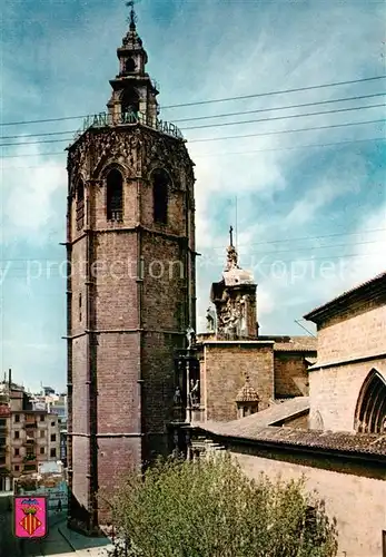 AK / Ansichtskarte Valencia_Valenciana Torre del Miguelete Valencia_Valenciana