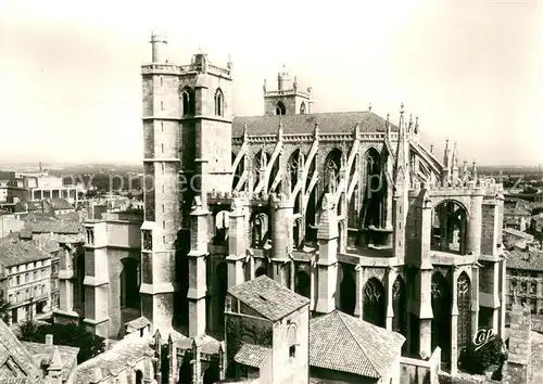 AK / Ansichtskarte Narbonne_Aude La Cathedrale Saint Just Narbonne Aude