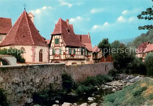 AK / Ansichtskarte Kaysersberg_Haut_Rhin Rue de lOberhof et la Weiss Kaysersberg_Haut_Rhin