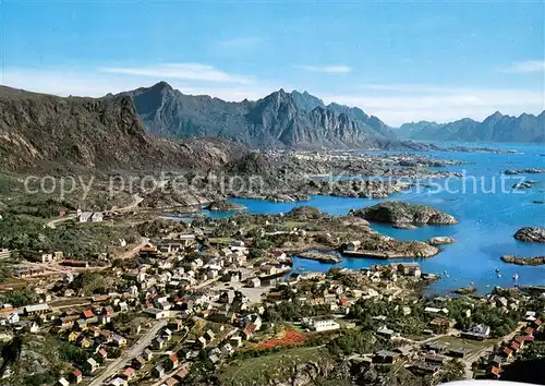 AK / Ansichtskarte Kabelvag Fliegeraufnahme  Kabelvag