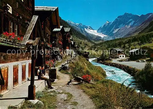 AK / Ansichtskarte Blatten_Naters Loetschenluecke Sattelhorn Schinhorn Blatten_Naters