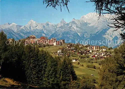 AK / Ansichtskarte Haute Nendaz La Station Panorama Haute Nendaz