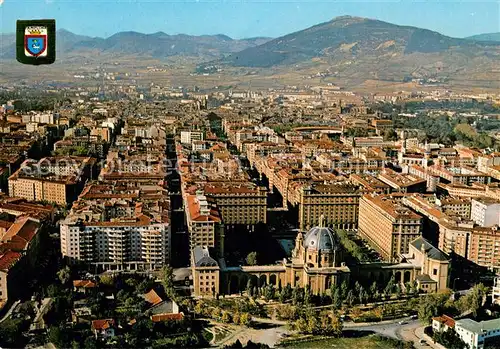 AK / Ansichtskarte Pamplona_Navarra Vista aerea Nuevo ensanche Pamplona Navarra