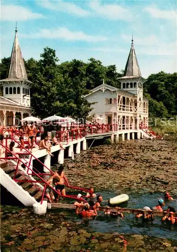 AK / Ansichtskarte Hevizgyogfuerdoe Strandbad 