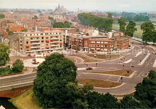 AK / Ansichtskarte S Hertogenbosch Panorama Verkeersplein S Hertogenbosch