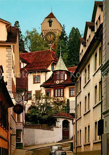 AK / Ansichtskarte Luzern_LU Zeitturm Gasse Luzern_LU