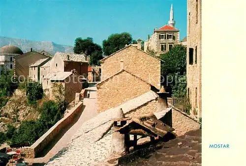 AK / Ansichtskarte Mostar_Moctap Stari grad Mostar_Moctap