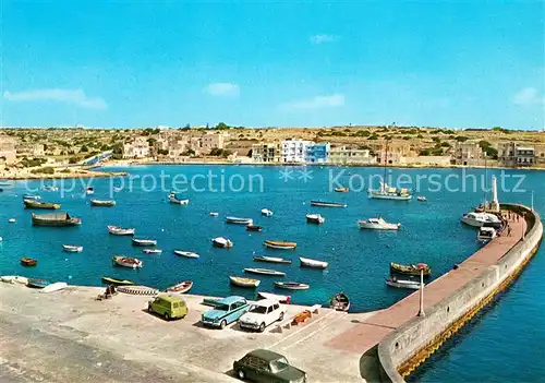 AK / Ansichtskarte Malta St Georges Bay Fliegeraufnahme Malta