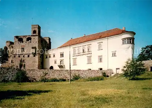 AK / Ansichtskarte Sarospatak Rakoczi Burg Wohnturm Perenyifluegel XIV Jhdt. Sarospatak