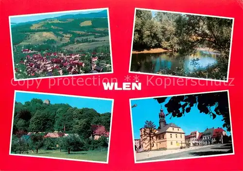 AK / Ansichtskarte Wlen_Schlesien Miasto malowniczo polozone nad rzeka Bobr miedzy Pogorza Izerskiego i Kaczawskiego 