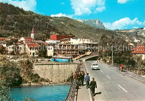 AK / Ansichtskarte Konjic Teilansicht Neretva Bruecke Konjic