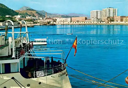 AK / Ansichtskarte Malaga_Andalucia Darsena del puerto Hafen Malaga_Andalucia