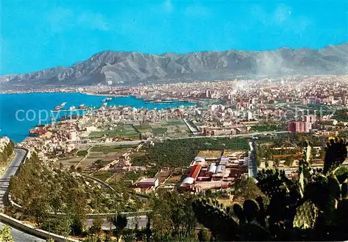 AK / Ansichtskarte Palermo_Sicilia Panorama Hafenstadt Palermo_Sicilia