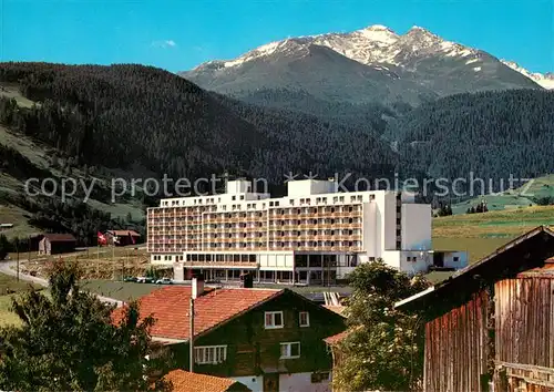 AK / Ansichtskarte Disentis_GR Hotel acla da fontauna Alpen Disentis GR