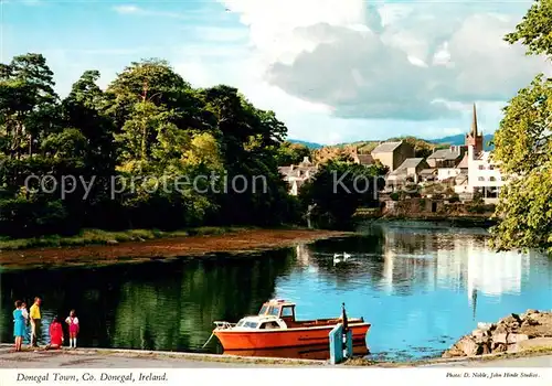 AK / Ansichtskarte Donegal_Ireland Partie am Fluss Donegal_Ireland
