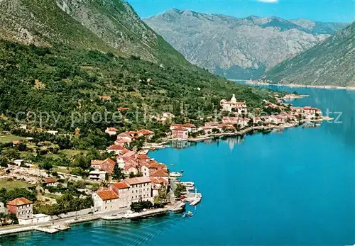 AK / Ansichtskarte Prcanj_Kotor_Vrmac Boka Kotorska Fliegeraufnahme Prcanj_Kotor_Vrmac