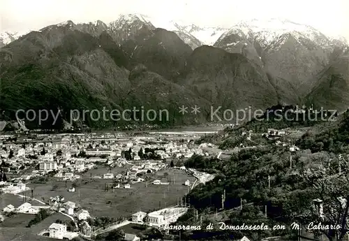 AK / Ansichtskarte Domodossola Panorama con Monte Calvario Domodossola