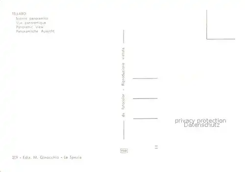 AK / Ansichtskarte Tellaro Scorcio panoramico Tellaro