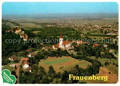 AK / Ansichtskarte Frauenberg_Enns Fliegeraufnahme Frauenberg Enns