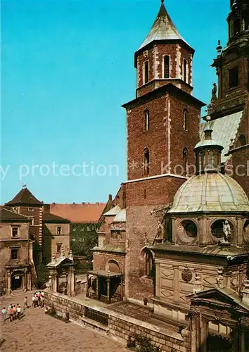 AK / Ansichtskarte Krakow_Krakau Katedra wawelska Krakow Krakau