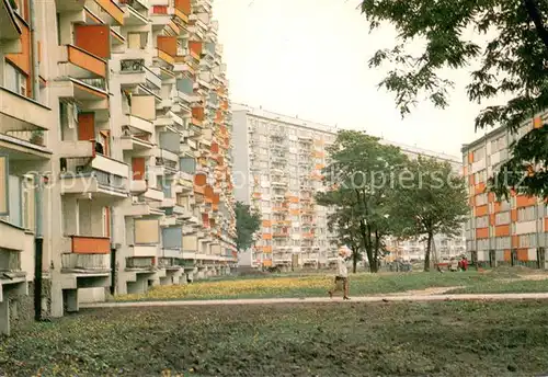 AK / Ansichtskarte Wroclaw Fragment osiedla mieszkaniowego Spoldzielni Energetyk Wroclaw