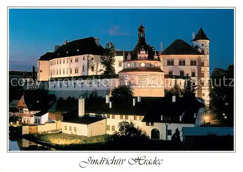 AK / Ansichtskarte Jindrichuv_Hradec Schloss Jindrichuv Hradec