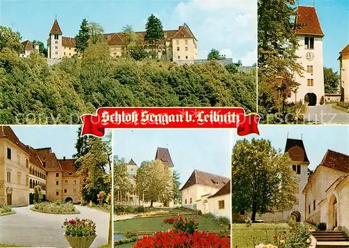 AK / Ansichtskarte Leibnitz Schloss Seggau Details Leibnitz