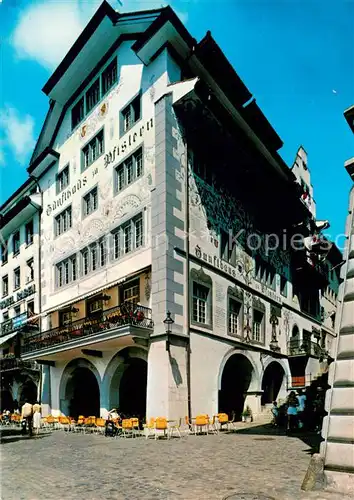 AK / Ansichtskarte Luzern_LU Zunfthaus zu Pfistern Luzern_LU