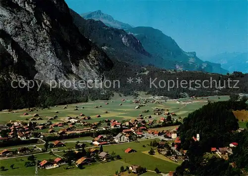 AK / Ansichtskarte Innertkirchen Panorama mit Sustenpass und Grimselpass Innertkirchen