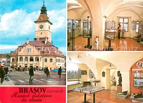 AK / Ansichtskarte Brasov_Brasso_Kronstadt Muzeul judetean de istorie 