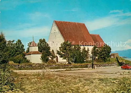 AK / Ansichtskarte Harstad Trondenes kirke fra ar 1250 Harstad