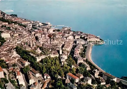 AK / Ansichtskarte Neuchatel_NE Vue generale aerienne Neuchatel NE
