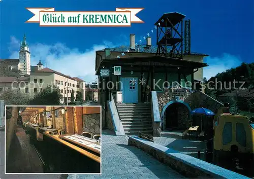 AK / Ansichtskarte Kremnica Banicka Restauracia Penzion Glueck Auf Kremnica