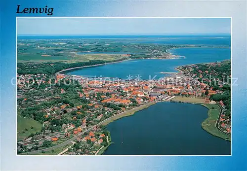 AK / Ansichtskarte Lemvig Fliegeraufnahme Lemvig