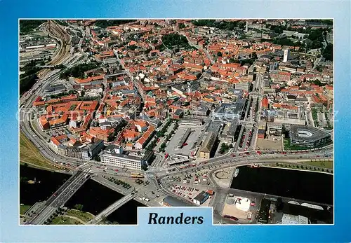 AK / Ansichtskarte Randers Fliegeraufnahme Randers