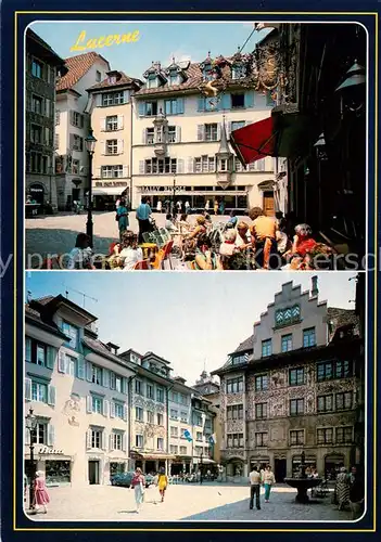 AK / Ansichtskarte Lucerne_Luzern Partien in der Altstadt Lucerne Luzern