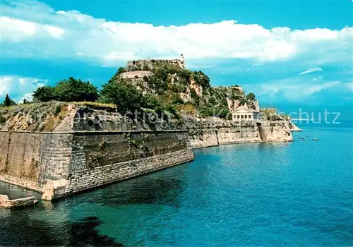 AK / Ansichtskarte Korfu_Corfu Alte Festung Korfu Corfu