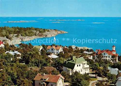 AK / Ansichtskarte Hanko_Hangoe Panorama Kuestenort Hanko Hangoe