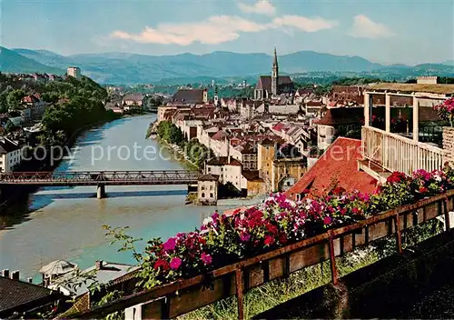 AK / Ansichtskarte Steyr_Enns_Oberoesterreich Panorama Steyr_Enns