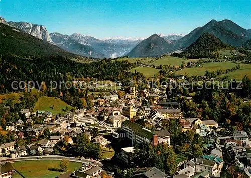 AK / Ansichtskarte Bad_Aussee_Steiermark mit Totem Gebirge Fliegeraufnahme Bad_Aussee_Steiermark