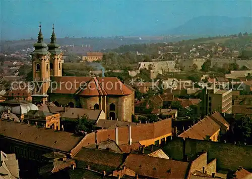AK / Ansichtskarte Eger_Cheb_Tschechien Stadtblick mit Kirche 