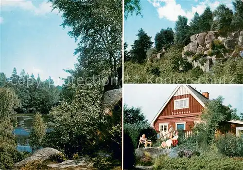 AK / Ansichtskarte Bornholm Paradisbakkerne Grydeso Kodal Fjaeldstauan Bornholm