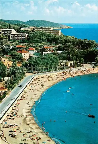 AK / Ansichtskarte Ulcinj Fliegeraufnahme Strand Ulcinj