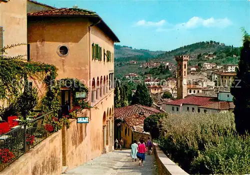 AK / Ansichtskarte Fiesole Via di S Francesca e Panorama Fiesole