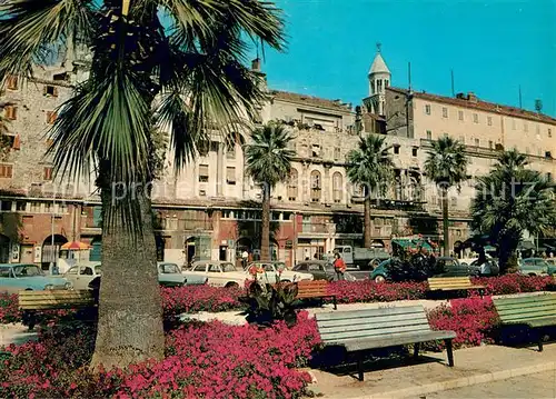 AK / Ansichtskarte Split_Spalato Teilansicht Split_Spalato