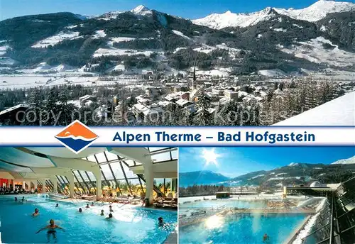 AK / Ansichtskarte Bad_Hofgastein Alpentherme Thermalschwimmbecken Bad_Hofgastein