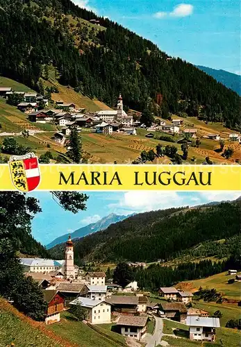 AK / Ansichtskarte Maria Luggau Panorama Wallfahrtskirche Maria Luggau