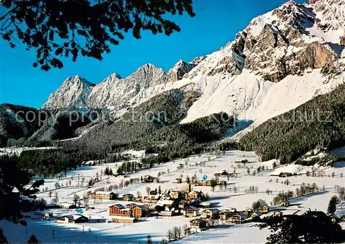 AK / Ansichtskarte Ramsau_Dachstein_Steiermark Panorama Ramsau_Dachstein